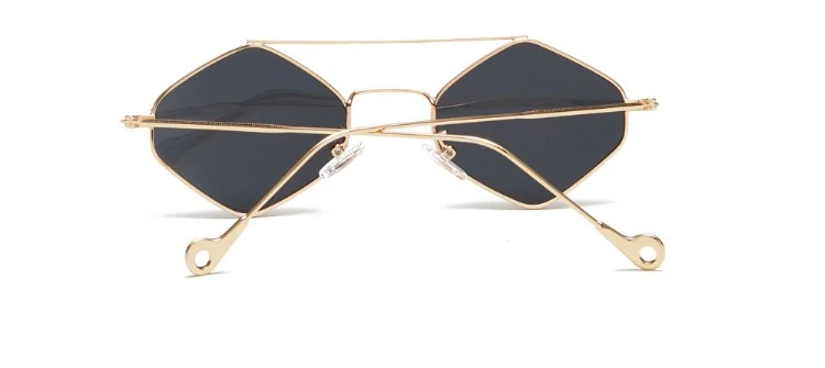 2019 Newly Tiny High Quality Metal Sunglasses for Ready Made Goods