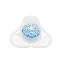 XDH186 Custom Logo Urinal Screens Deodorizer - Anti-splash EVA Plastic Urinal Screens (White)