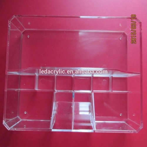 Acrylic / Lucite Cosmetics / Manicure Organizer Display Caddy Case