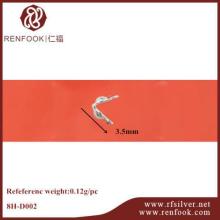 RenFook factory direct sale 925 sterling silver wire stopper and hider