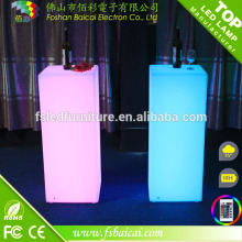 Remote control battery Colorful LED Magic cube/LED ice cube for the nightclub