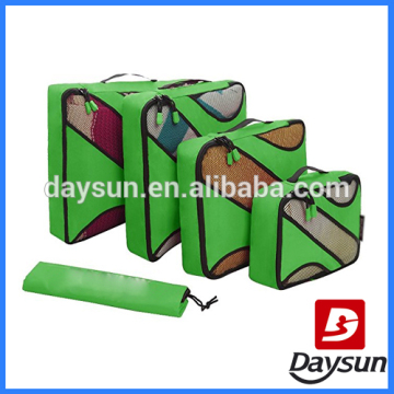 4 Set Travel Luggage Packing Organizers with Laundry Bag