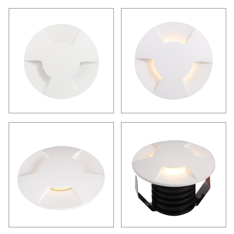 Popular 2700/3000K Outdoor Holiday Lighting Warm White Foot Lamp Led Underground Lights