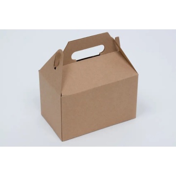 Eco-Friendly Kraft Gable Box for Packaging