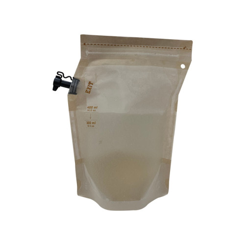 Portable Zipper Drip Coffee Brewing Drink Spout Bag