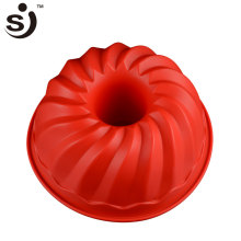 Non-Stick Silicon DIY Cake Bundt Silicon Chiffon Cake Mold Pan