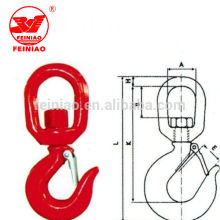 Swivel Eye Sling Hook with Cast Latch