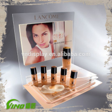 Acrylic Cosmetic Display Stand , Stand Makeup Display , Cosmetic Display Stand