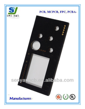 Double side digital clock pcb circuit board