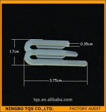 Clear Colored Plastic Shirt Clip for Garment Packing