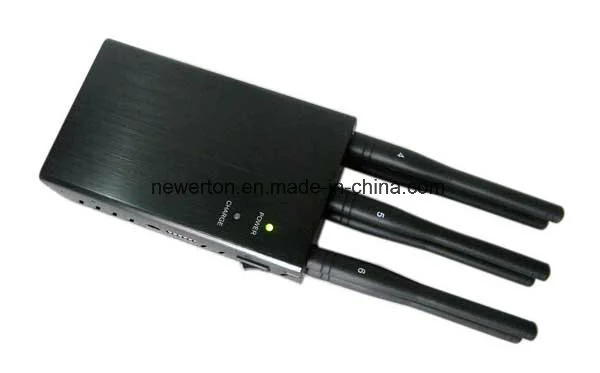 6 Antennas WiFi GPS Cell Phone 3G/4G Signal Jammer