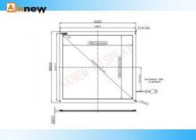 17 inch Infrared Touch Panel Multi Touch Screen for ATM ban