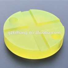 Rubber custom made PU round bumper block buffer block