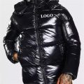 Black Men's Down Jacket Thermal Down Jacket