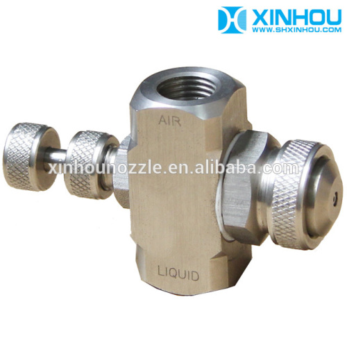 Stainless steel air atomizing industrial model coating nozzle