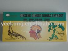 natural health food -- Panax Ginseng & Ginkgo Biloba Extractum