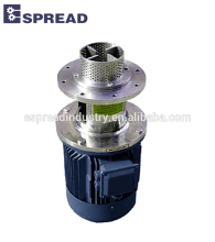 Batch bottom high shear mixer