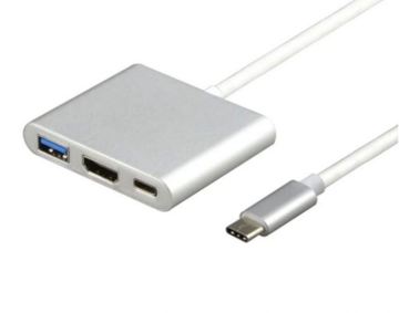 hot aluminum shell body usb 3.0/3.1 type c to hdmi converter