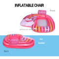 Summer Rainbow Water Lounger Floating Bed Bed Pool Floats