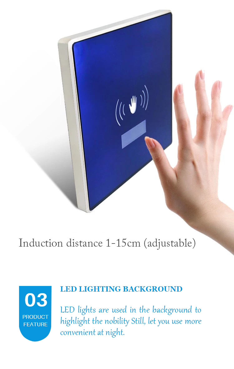 infrared hand sensor touchless sensor switch for automatic door