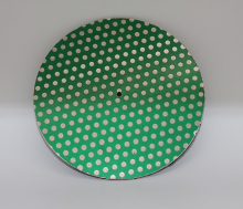 14inch Diamond Lapidary Glass Ceramic Porcelain Magnetic Dot Pattern Grinding Flat Lap Disk