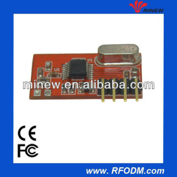 industry control use strong anti-jamming function rf vhf receiver module 433.92mhz CWC10