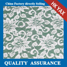 D1007 New hit product elastic lace fabric with mesh suitable for Summer collection;elastic lace fabric with mesh