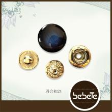 latest designs four part prongs snap button