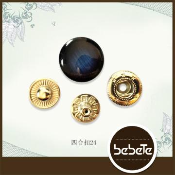 latest designs four part prongs snap button