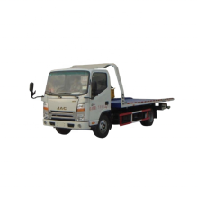 JAC 4X2 6 Wheeler 3Ton Sliding Platform Recovery Hydraulic Flatbed Tow Truck sale in Sao Tome and Principe