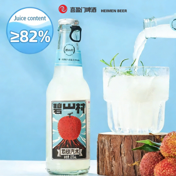 Premium fruit juice Lychee Fizzy Drink