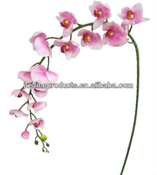 Silk Orchid,52"H Orchid Latex Flower, High Quality Artificial Orchid