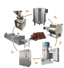 Fully Automatic Cacao Bean Butter and Cocoa Powder Production Line