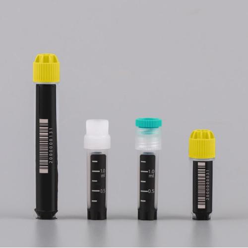 1.8ml Cryogenic Vials With Barcode and 2D Matrix