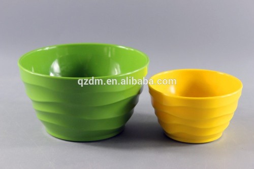 Hot Sale Solid Melamine Kitchen Ware Bowl Set Of 2 Piece