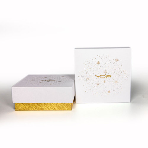 Caixas de embalagem para frascos de perfume 30ML em papel cartão dourado personalizado