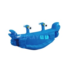 Plastic Rocking Crab Seesaw Toy for Toddler Play