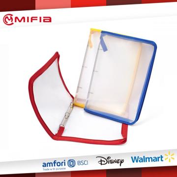 Translucent Zipper Ring Binder Bag three ring binder zipper pouch