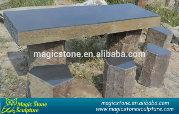 garden decorative stone furniture bench and chair