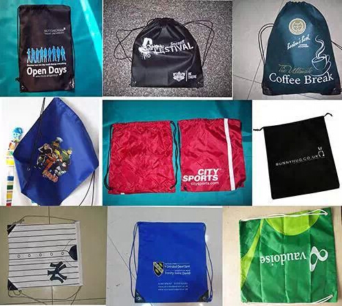 Promotional Non Woven Drawstring Bag/Drawstring Backpack/String Bag