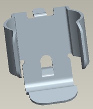 Battery contact clip 51/Battery Contact Clip AAAA 1 Cell PC Pin