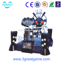 Indoor interesting V drum music sing game machine