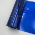 Folha de filme de PVC azul translúcido Blue