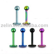 G23 Titanium lip piercing body labret ring piercing jewelry