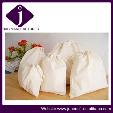 Promotional Cotton Draw Strings Small Muslin Bag, Tea Bag