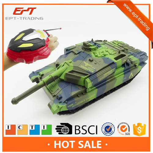 RC Tank Toy Battle Vehicle Remote Control Rotate Fighting Tank Electrical Toy for Child Boy Kids
