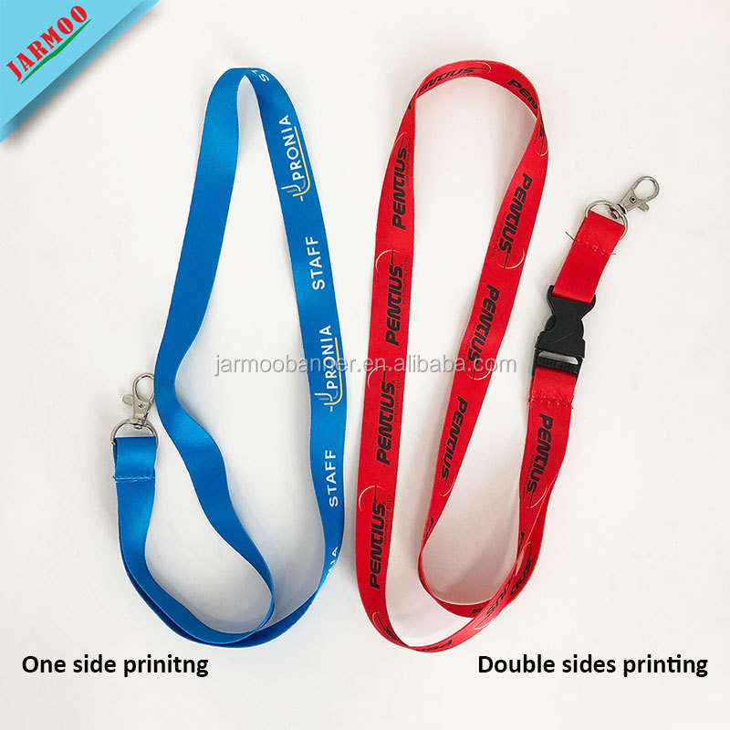 Factory Price High Quality Nylon Custom Lanyard With Keychain