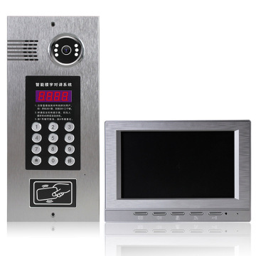 Villa Visual Intercom Equipment: Intercom Access Control System
