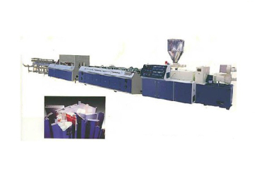 PVC Foamed Profile Production Line