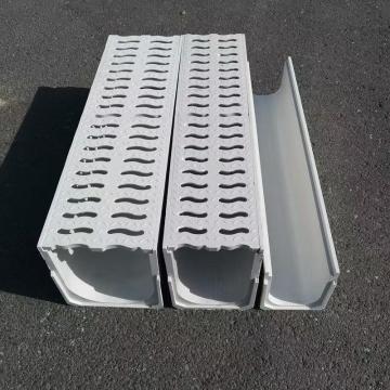 Heavy Duty Molded Resin Concrete Drainage Channel for Industrial Drainage System